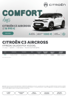 Citroen C3 Aircross - cennik SK 2024 - comfort days-1
